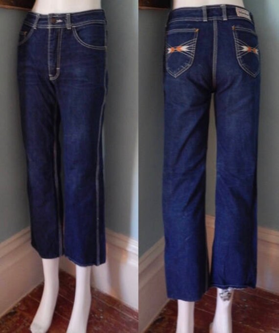 tight faded jeans