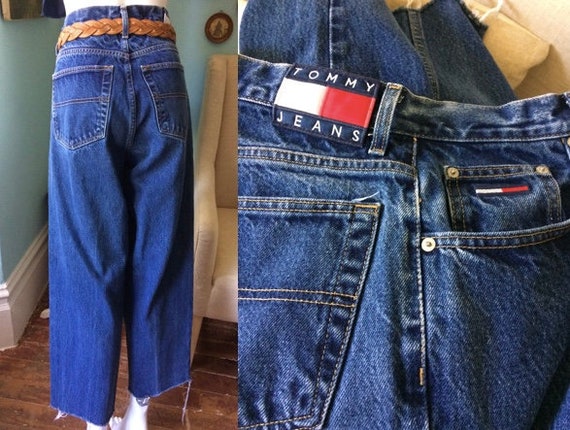 tommy hilfiger wide leg pants