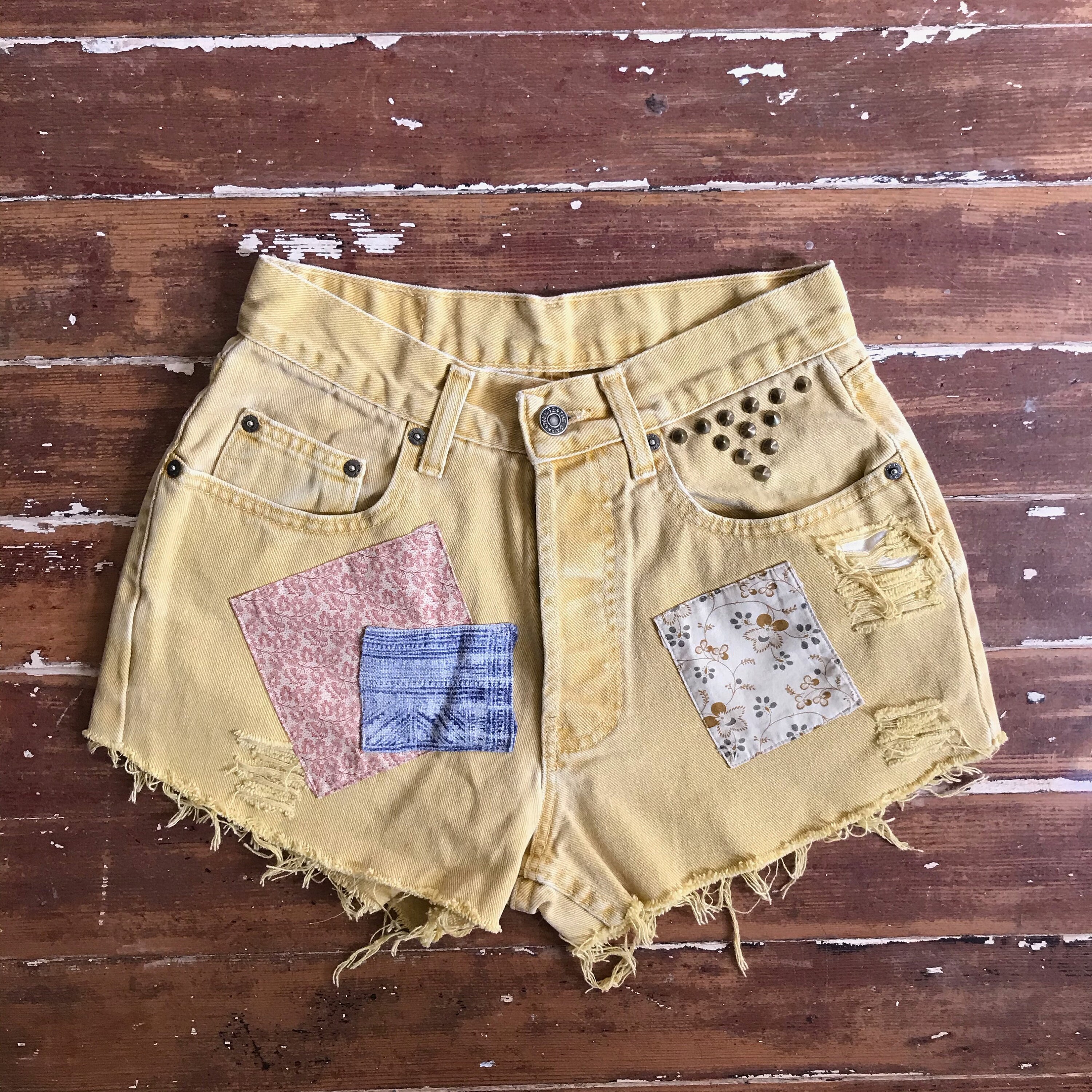 パンツ Vintage feed sack shorts Feed Sack Shorts - Etsy