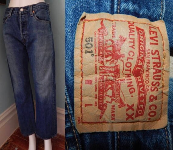 1980's levi's 501