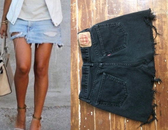 levis skirt black