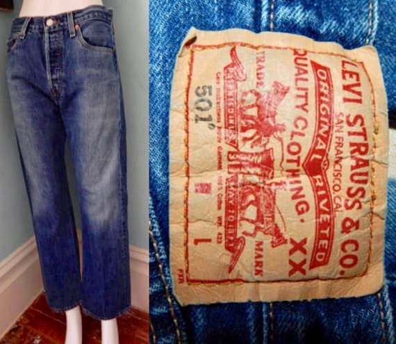 1980's levi's 501