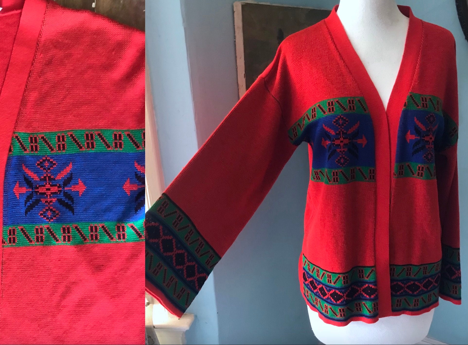 Knit Native Cardigan - Etsy