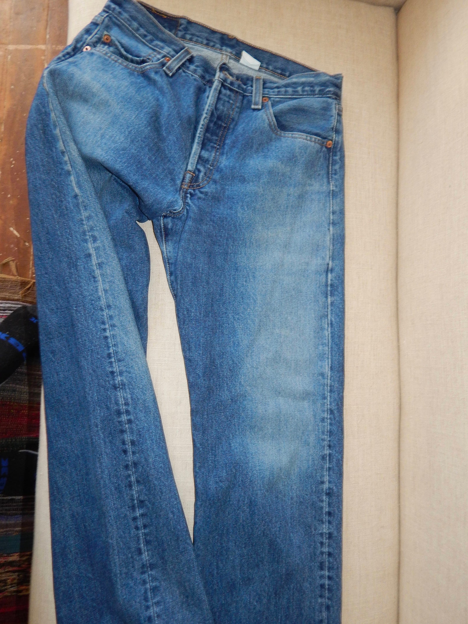 Vintage 1980's Tight Levi's 501 XX Redline Tab Jeans | Etsy