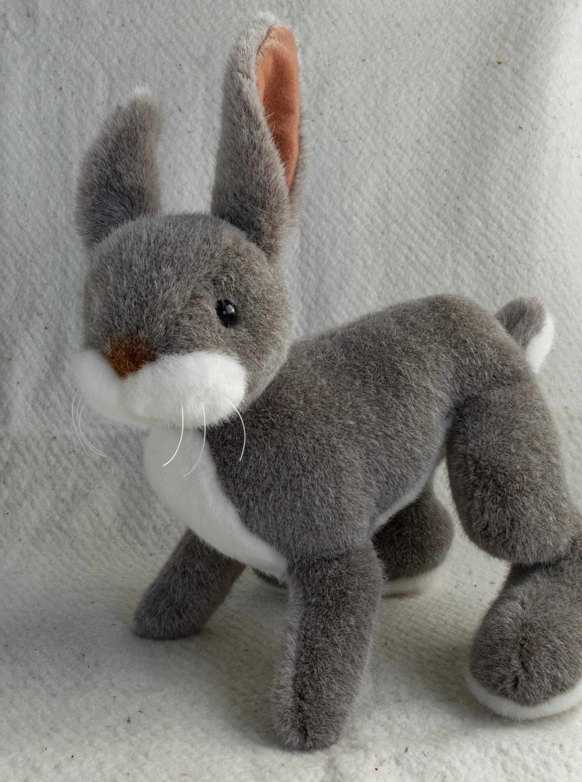 Upright Rabbit Pattern Bunny Rabbit Pattern and Illustrated Instructions for Wabbit, an 11 ...