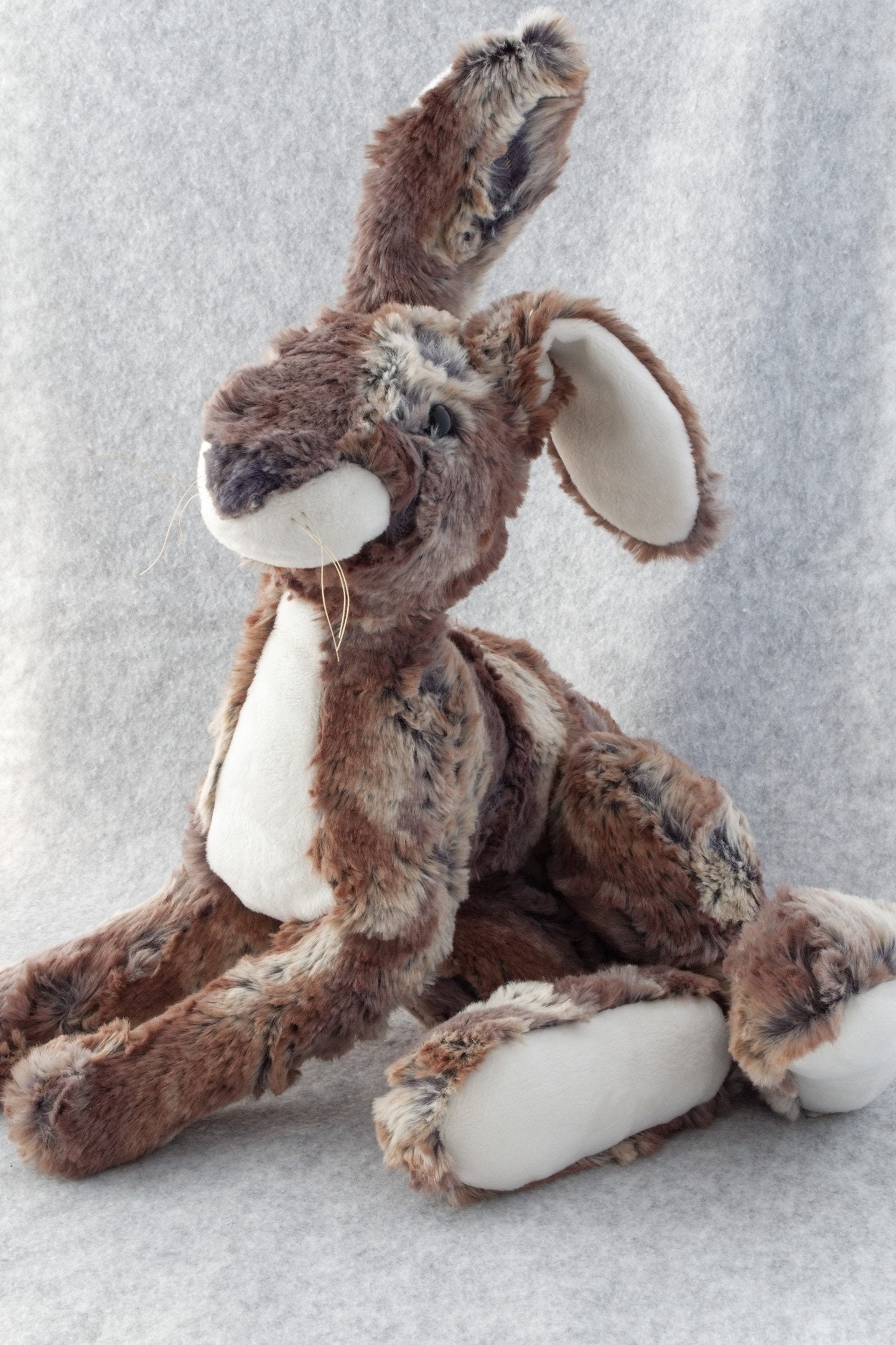Bunny Rabbit Pattern and Illustrated Instructions for Harvey Hare, an ...