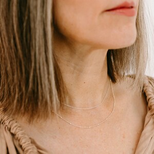 Ball Chain Everyday Layered Necklace image 9