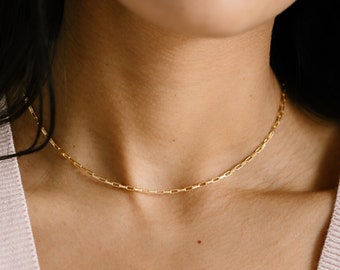Box Chain Gold-Filled Sweat Proof Necklace