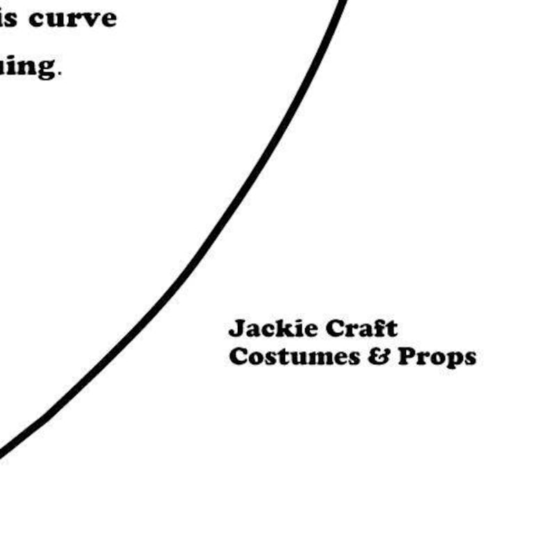 Curved Cosplay Armor Shoulder Cosplay Pattern Etsy