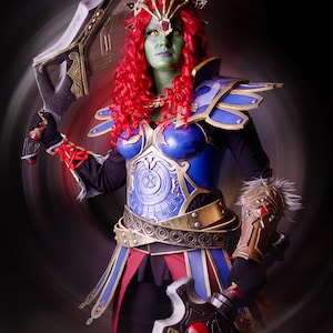 H. Warriors Green Warlock Inspired Combo Cosplay Pattern Set for Foam or Worbla