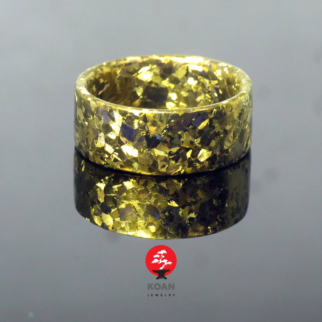 Crystallized Titanium ring - Etsy 日本