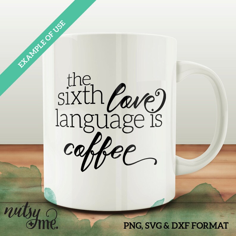 Download Coffee SVG Funny Coffee Quote Silhouette Cut Files Love | Etsy