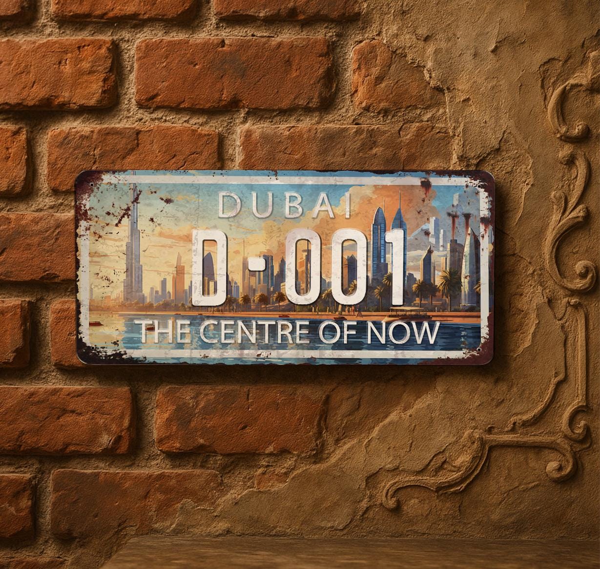 Dubai license plate - Etsy 日本