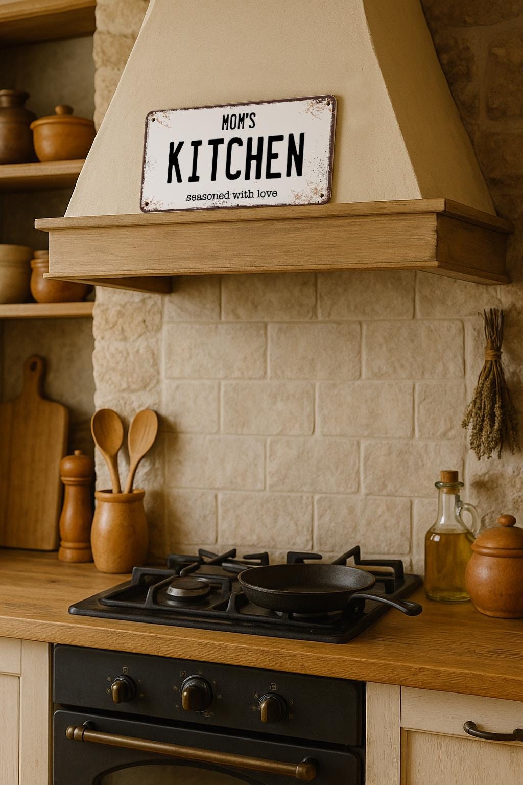 Personalized Kitchen Sign: Funny Custom Metal Decor (15x30 Cm) - Etsy