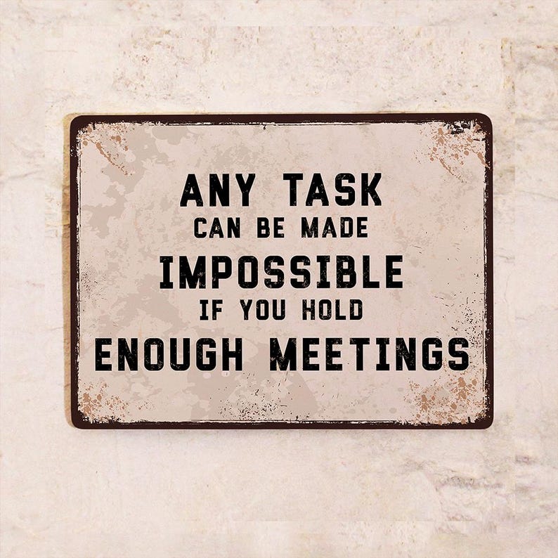 Funny Office Sign – Humorous Wall Decor for Home Office or Workplace - Etsy