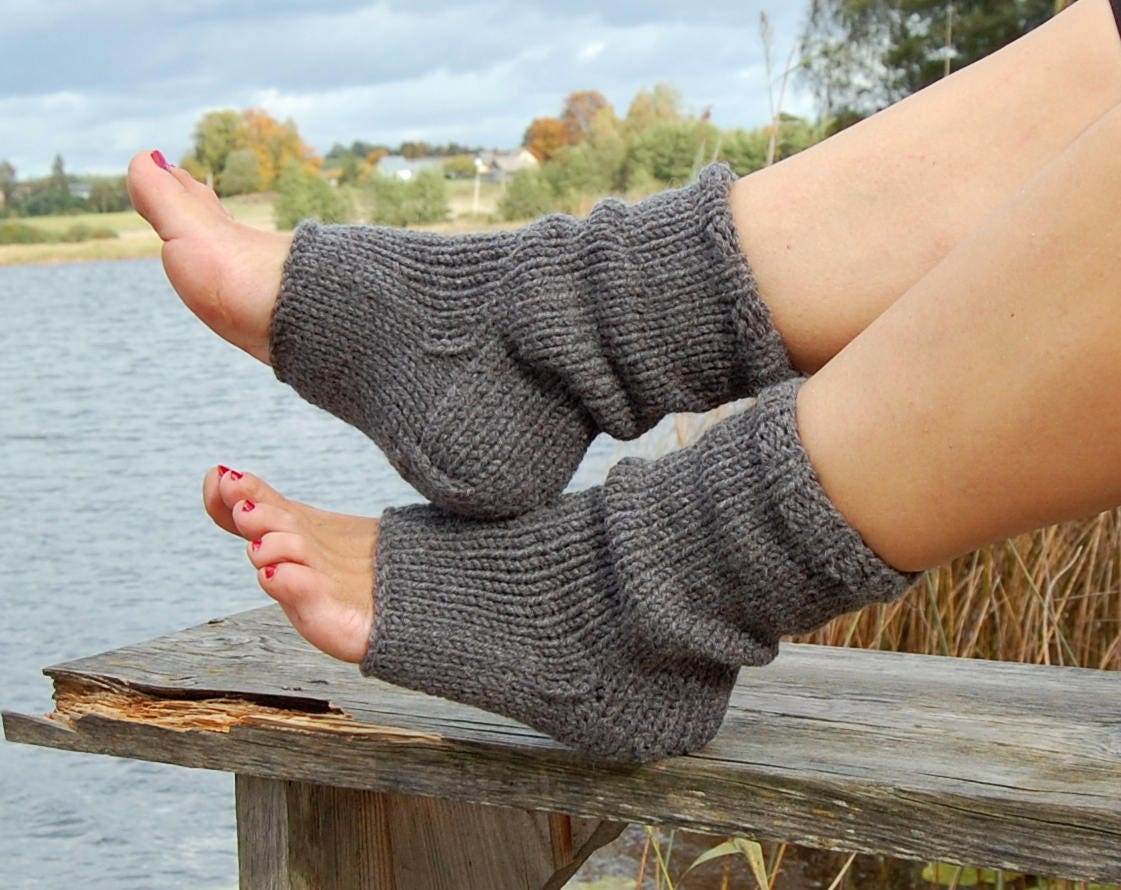 Knitted flip flop socks sale