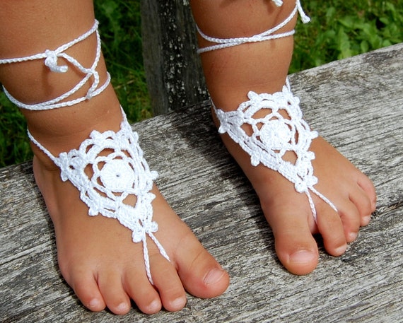 girls barefoot sandals