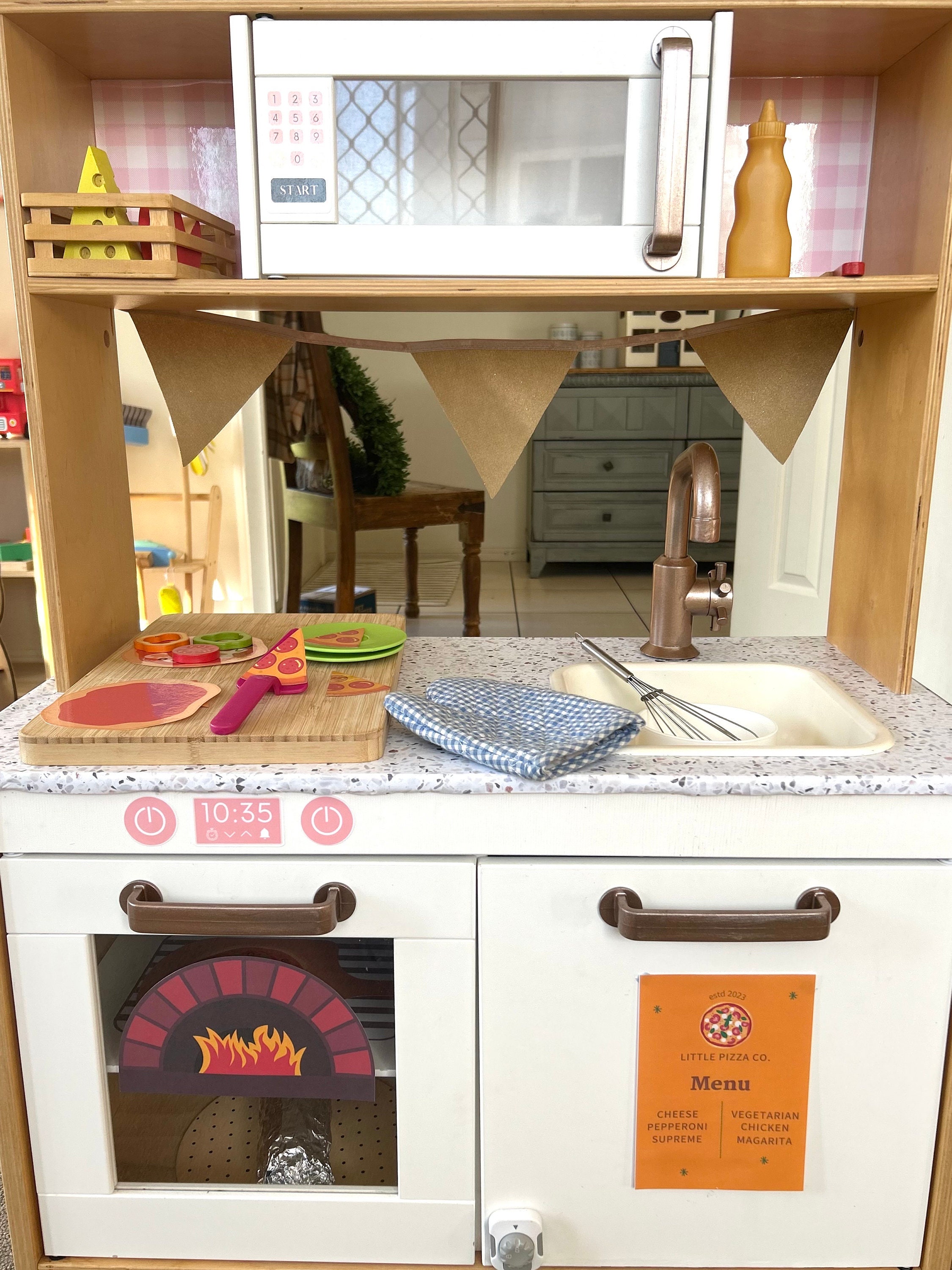 Play Food Printables, Play Kitchen Printable Pretend Play Food for Kids ...