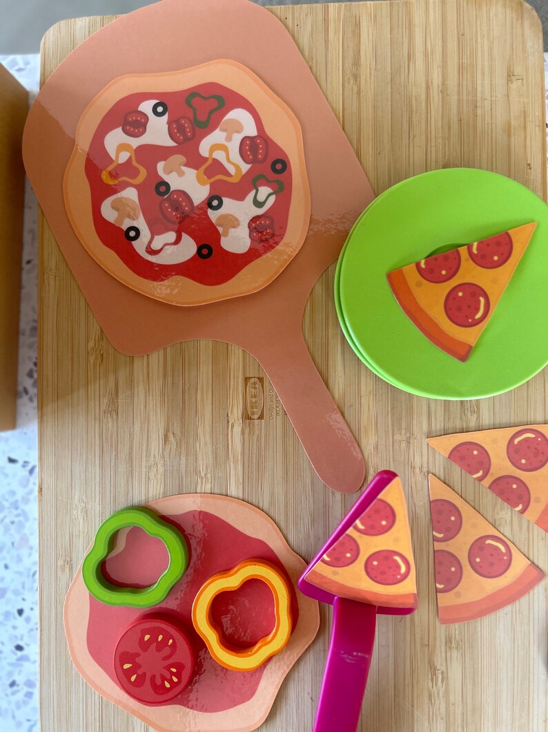 Play Food Printables, Play Kitchen Printable Pretend Play Food for Kids ...