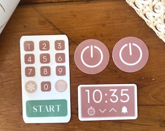 Play Kitchen Sticker, decal for play kitchen sticker play kitchen decal play food play kitchen accessories  play kitchen sticker Ikea Duktig