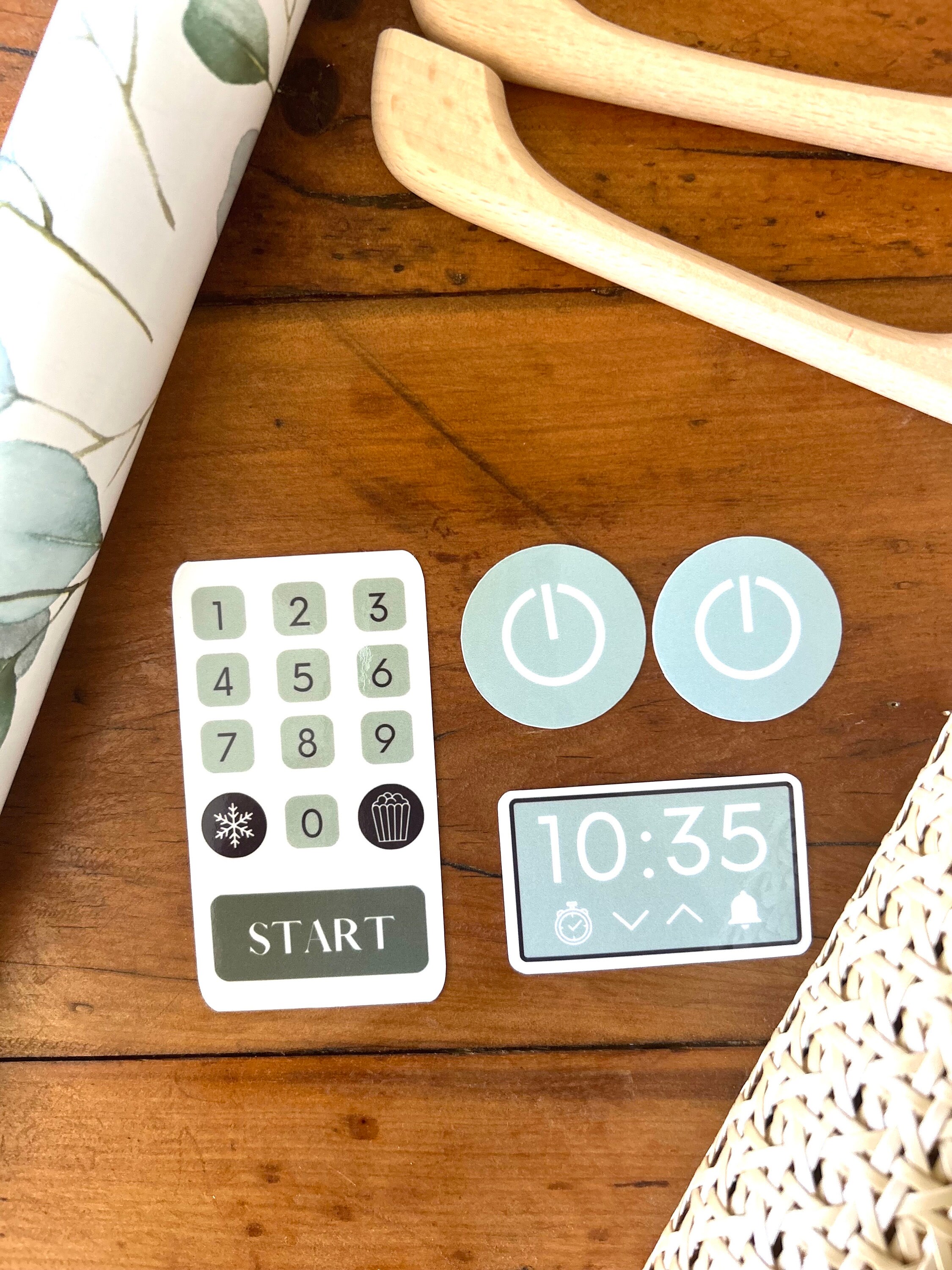 Play Kitchen Sticker Decal for Play Kitchen Sticker Play Etsy Australia