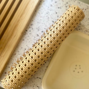 Faux Rattan Webbing Play Kitchen, Rattan Roll, Faux Rattan Roll, Rattan for play kitchen, play kitchen accessories, play kitchen inserts