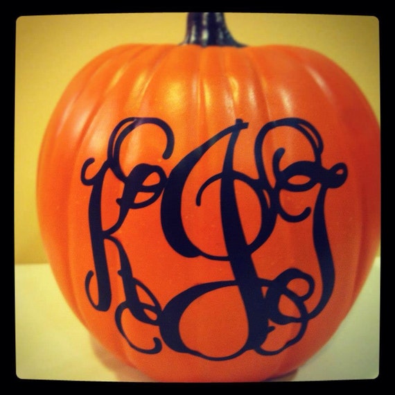 Items Similar To Monogram Pumpkin On Etsy items-similar-to-monogram-pumpkin-on-etsy