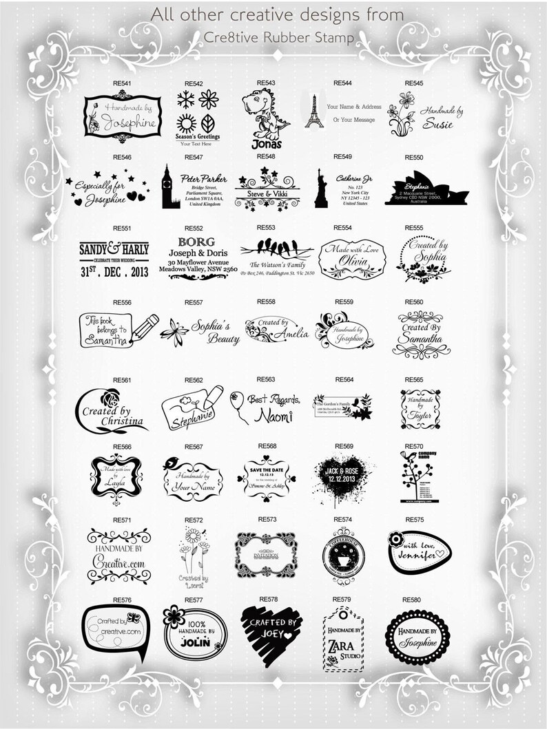 Pre-inked Stamp Self inking stamp RE953 Personalized Pet Address Poodle Dog Return Address Stamp Custom Dog Breed Rubber Stamp