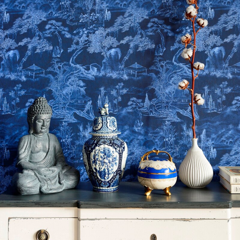 Asian Toile - Etsy