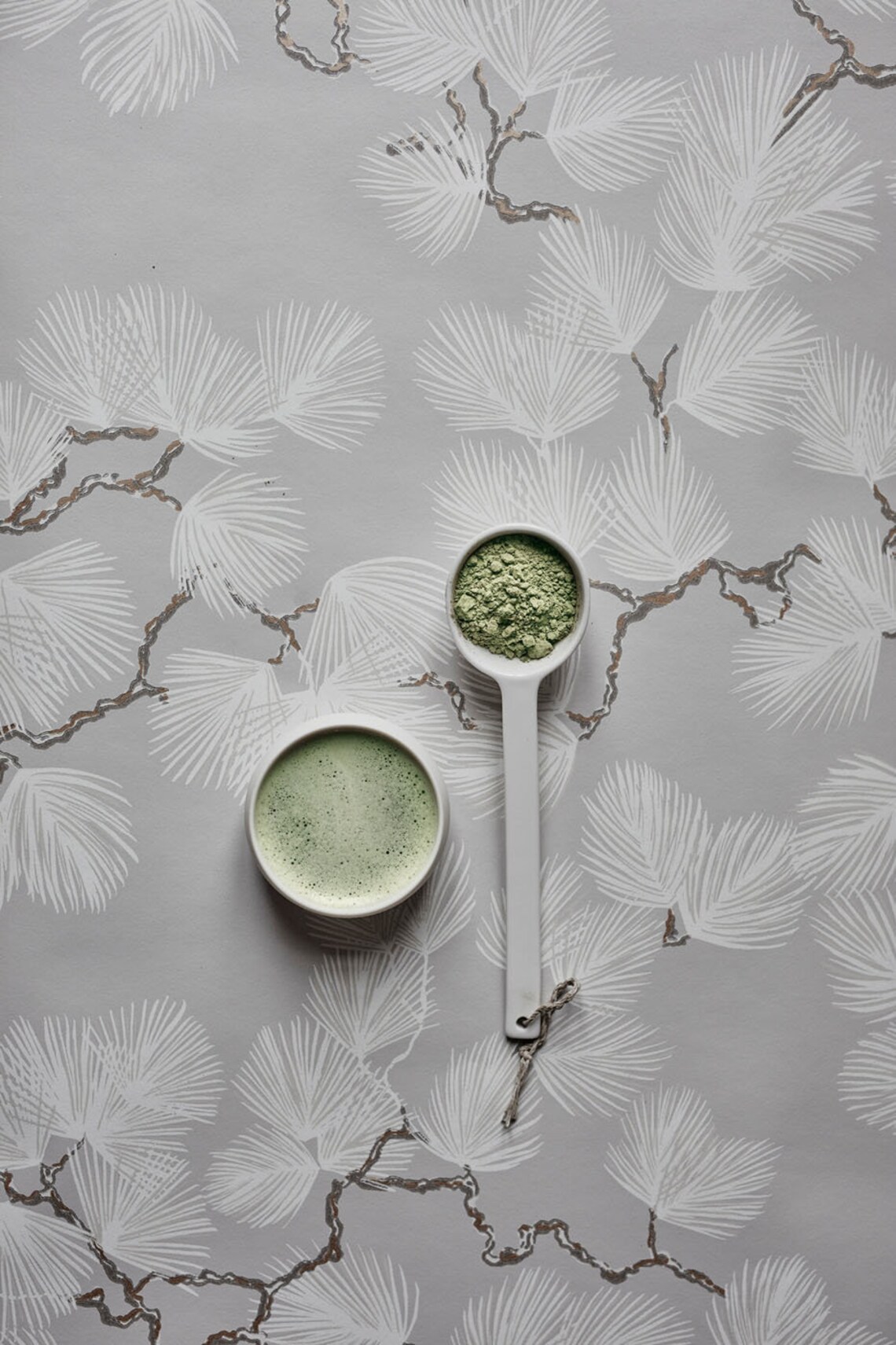 Pine trees wallpaper Scalamandre Sandberg Pine wallpaper | Etsy