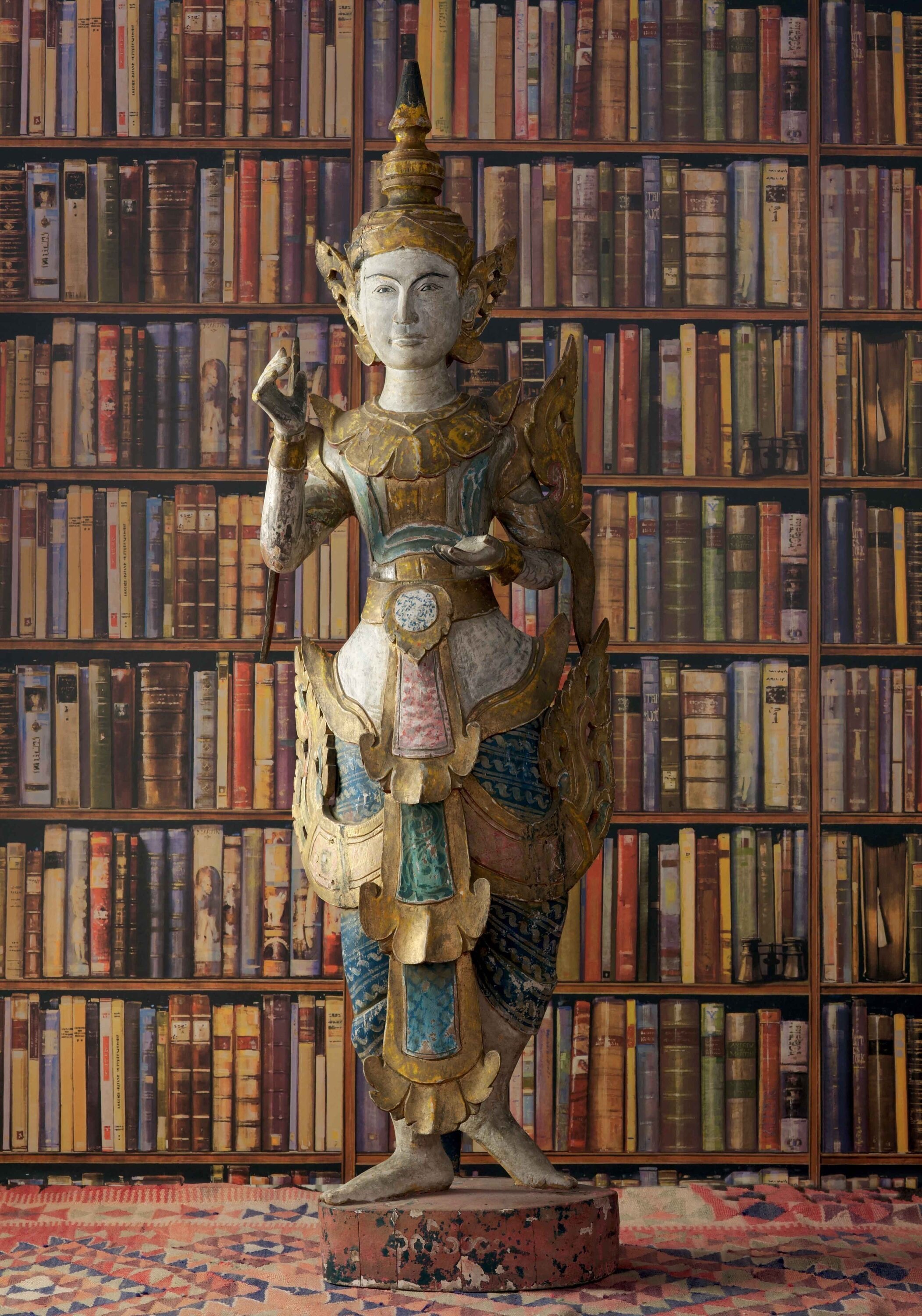 Feature Wall Andrew Martin Library Wallpaper Statement Book Shelves Bookcase Wallpaper Hallway Strair Landing Wallpaper Kravet Wallpaper Home Living Lifepharmafze Com