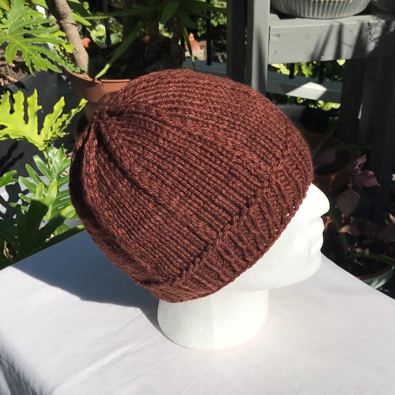 Wool Knit Hat Etsy