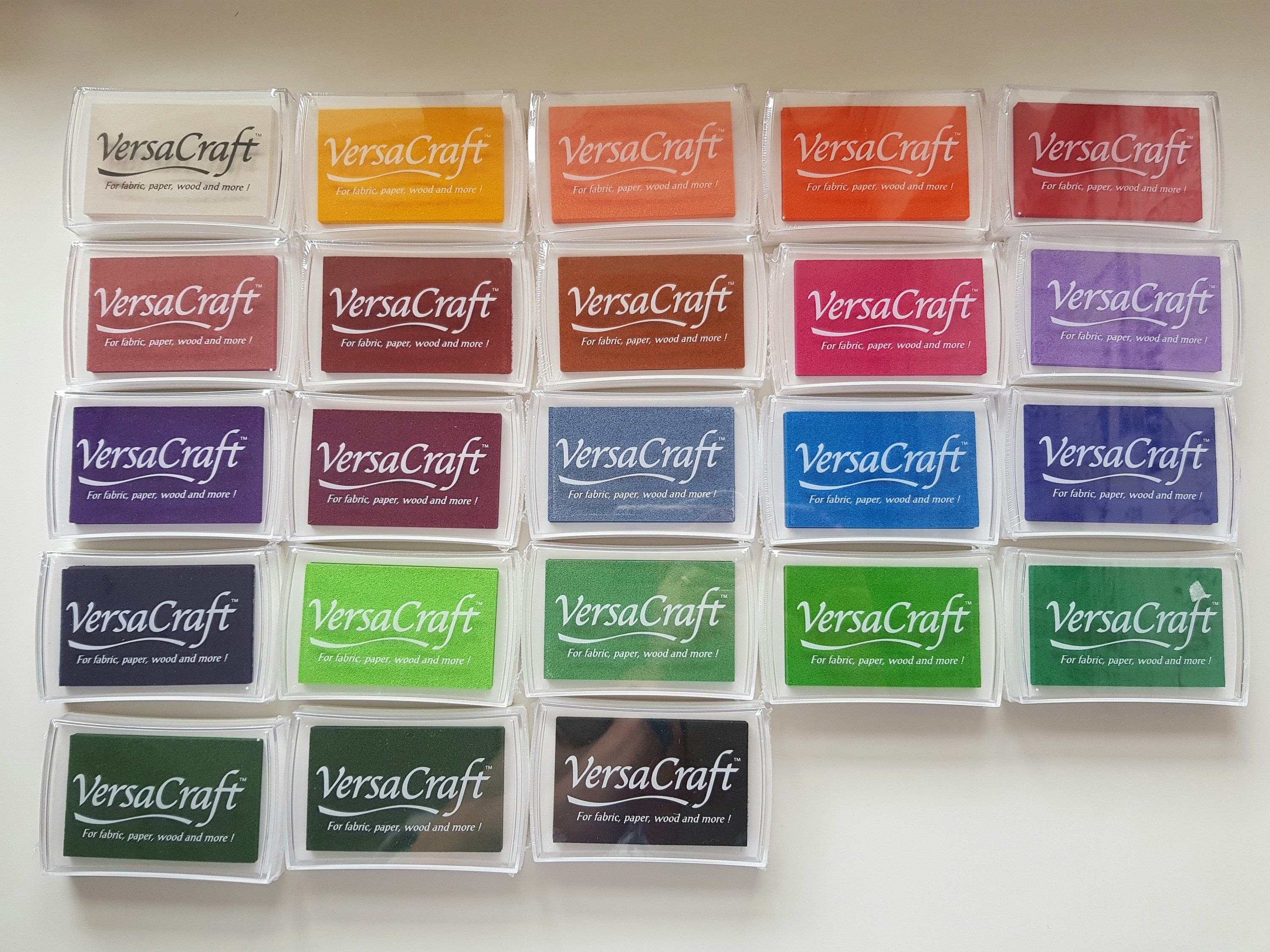 Versacraft Ink Pad, Fabric Ink Pad, Fabric Stamp Pad, Waterproof