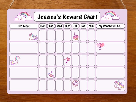 Whiteboard Reward Chart
