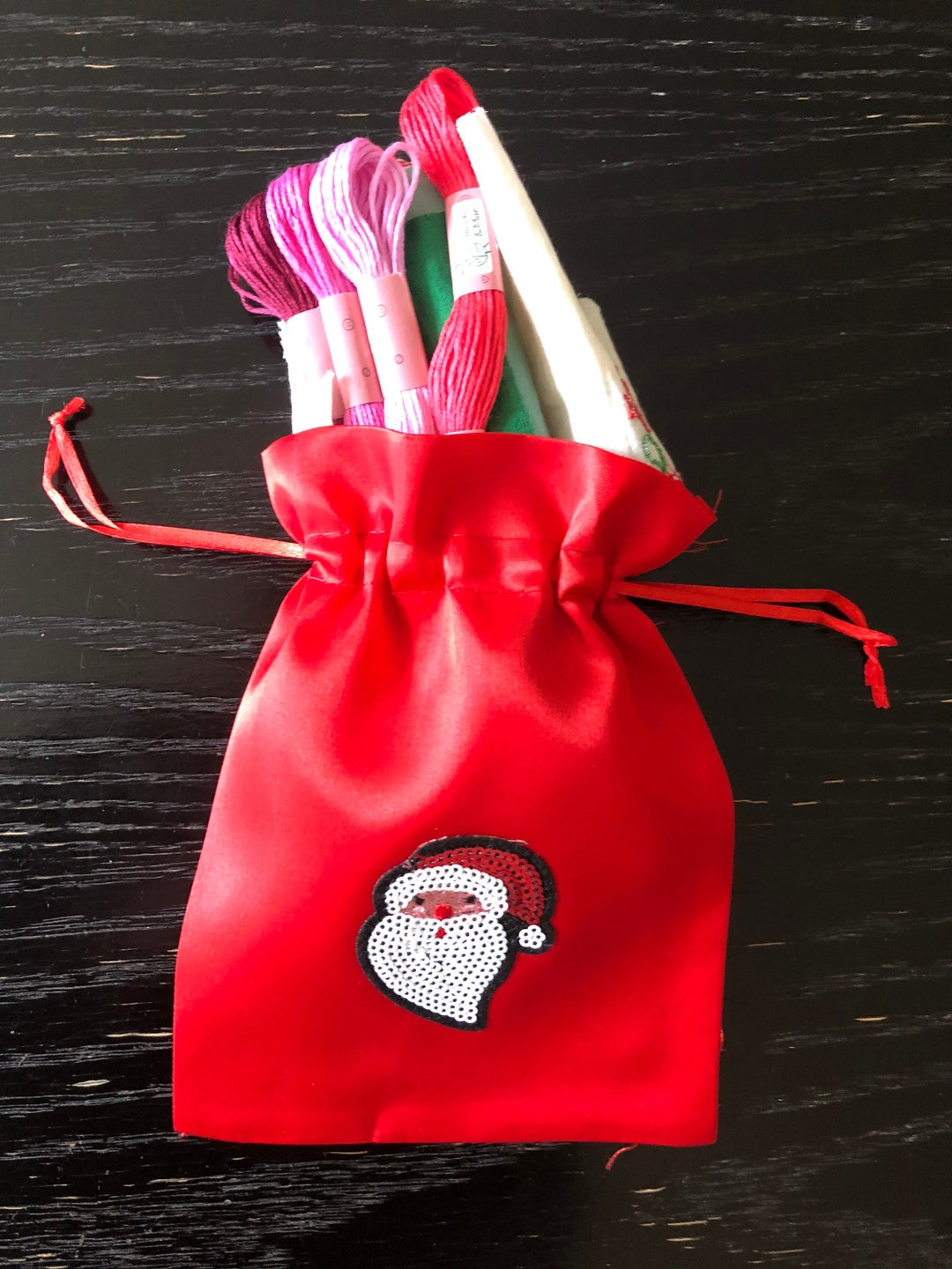 Mini Visible Mending Stocking Stuffer Kit Embroidered Etsy