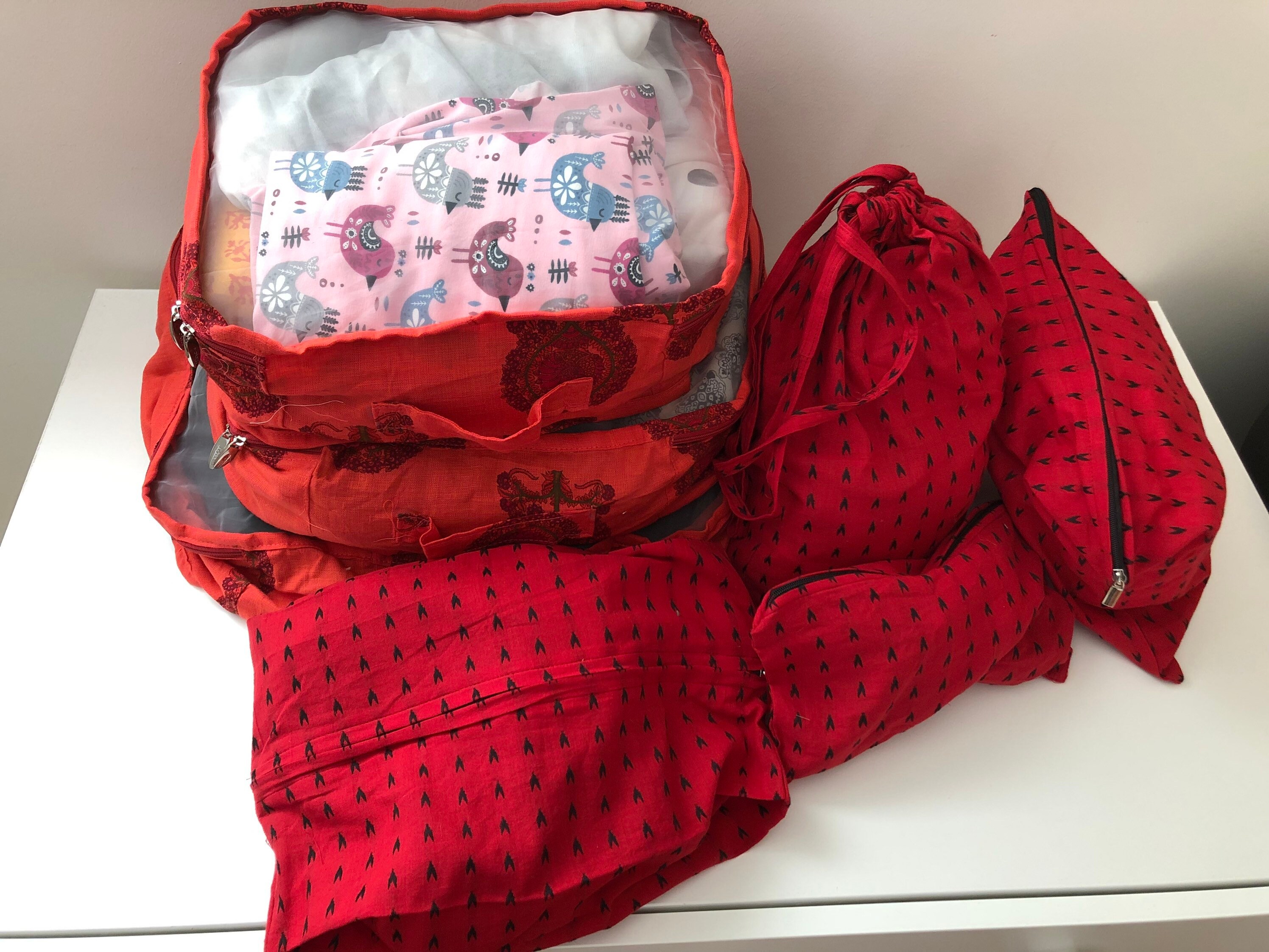 cotton packing cubes