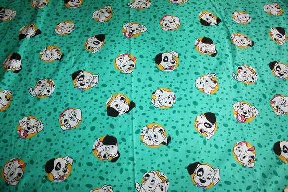 Vintage Disney Cti 101 Dalmatians Duvet Cover Twin Bed Made In Etsy