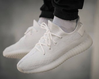 custom yeezy cream white