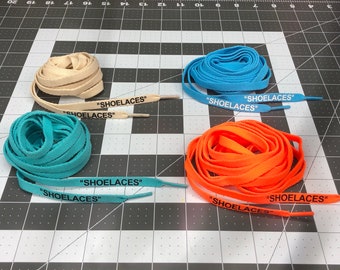 Off White Replacement &quot;SHOELACES&quot; Shoe Laces (5 Colors)