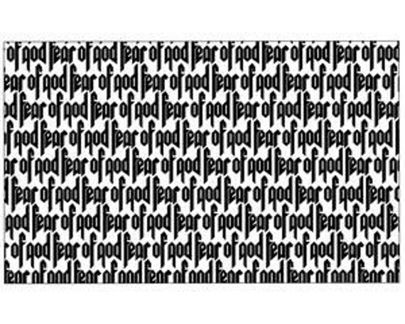 Download Free Fear Of God Stencil Set Etsy SVG Cut Files