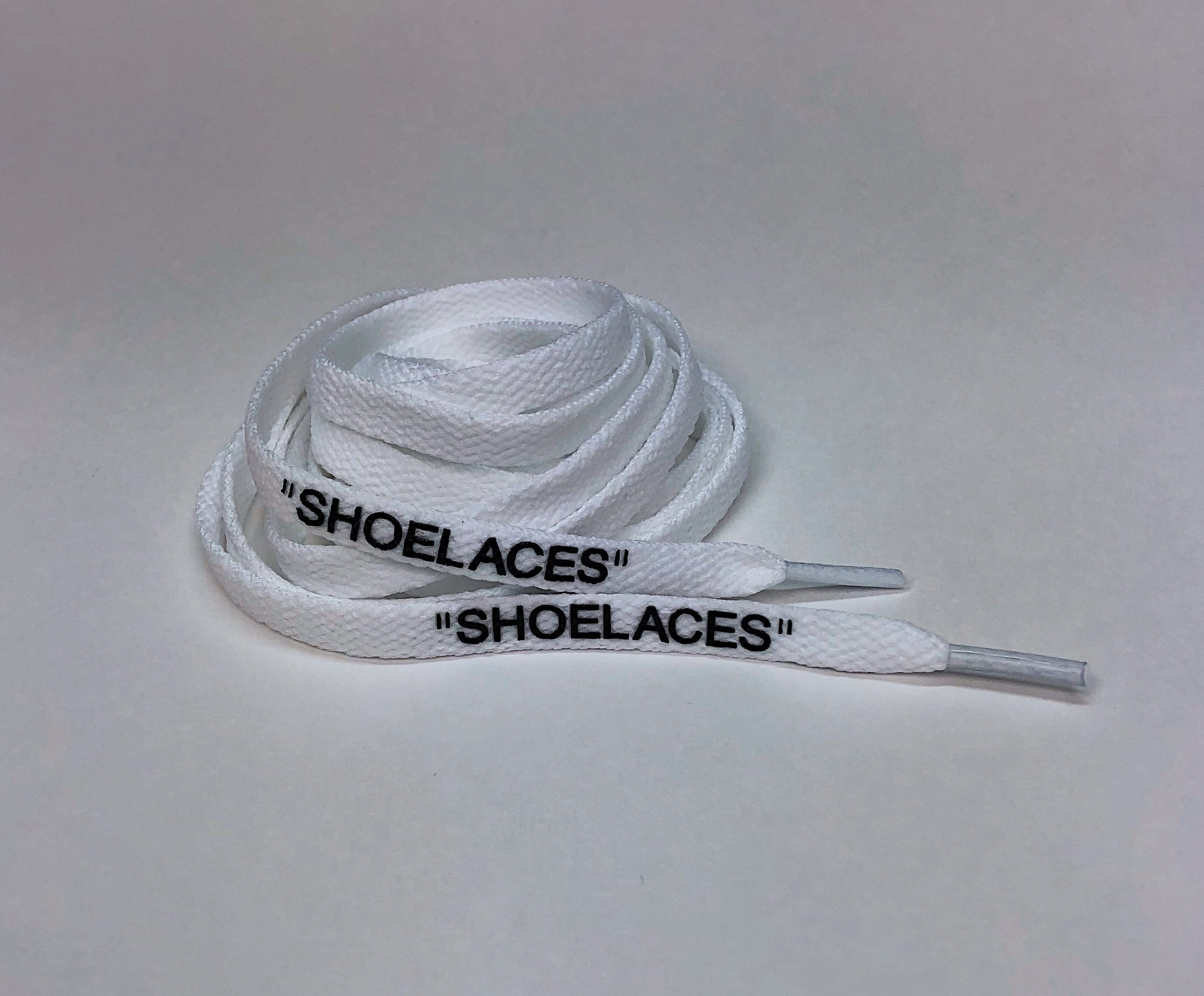 Black Off-White SHOELACES