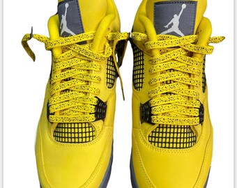 Jordan Thunder Lightning Speckle Print Shoelaces