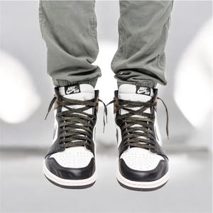 Vintage Distressed Knit Aged Shoelaces for Jordan 1, Air Force 1 & More! image 5