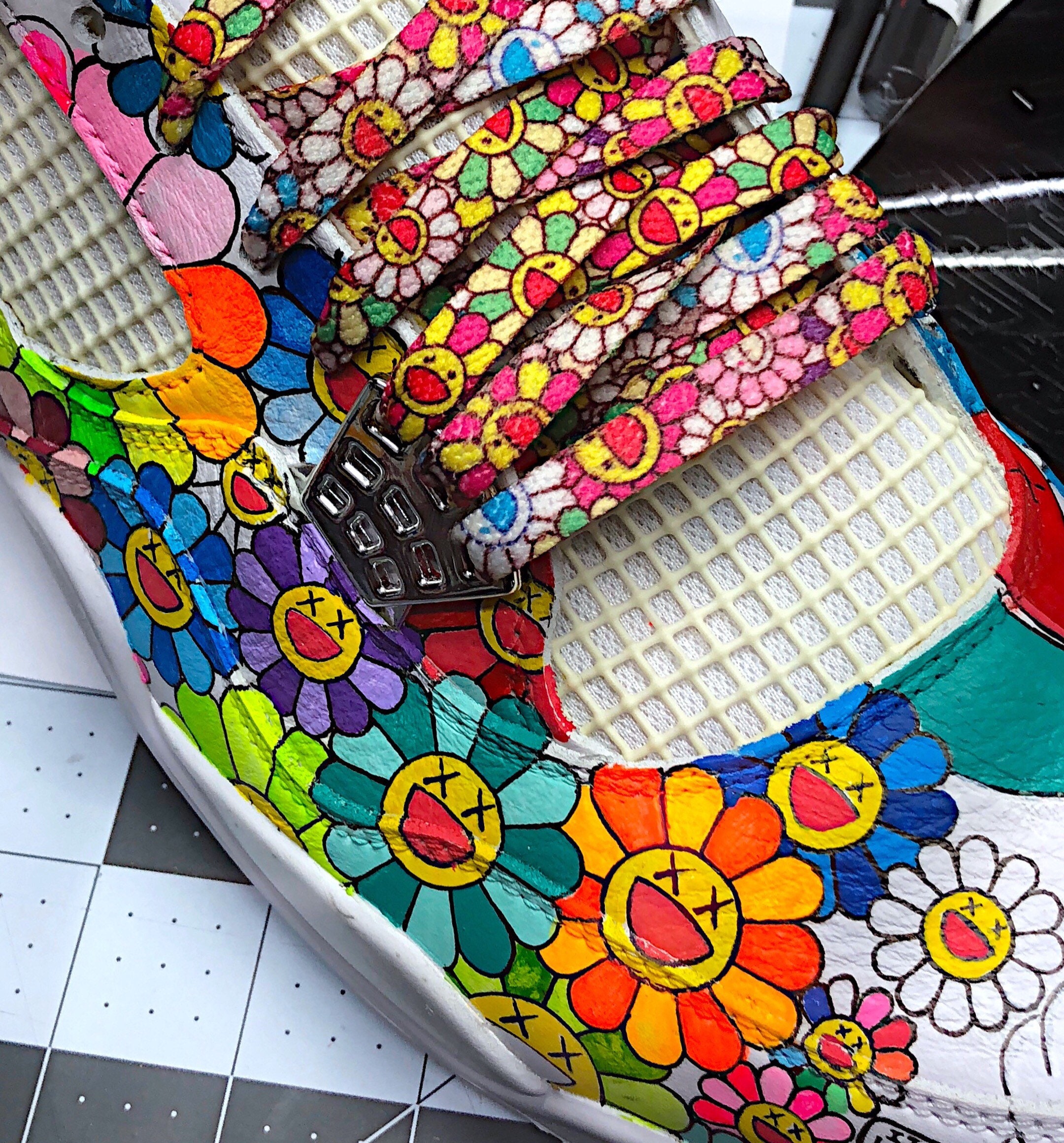 Takashi Murakami Designs Custom Louis Vuitton Vans Slip Ons