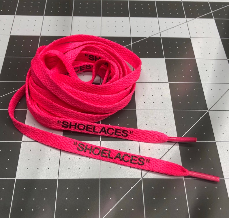 off white style shoelaces