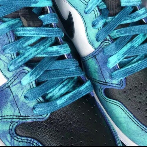 Tie Dye Jordan 1 Shoelaces Etsy