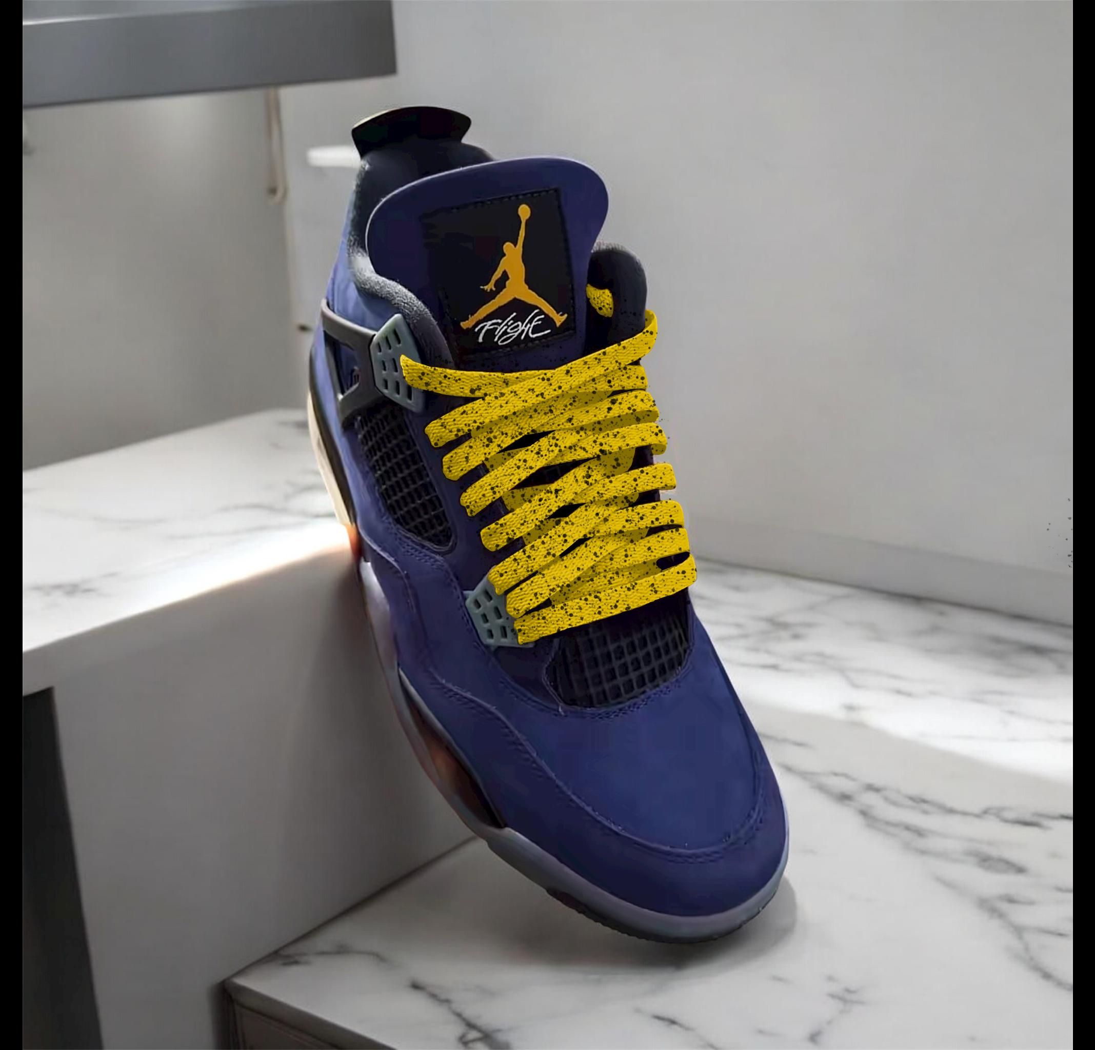 Replacement Shoelaces for Jordan 4 Imperial Lakers – 54” Purple