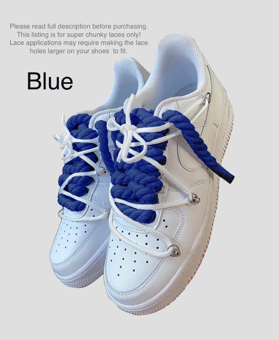 White Airforce 1 Replacement Laces