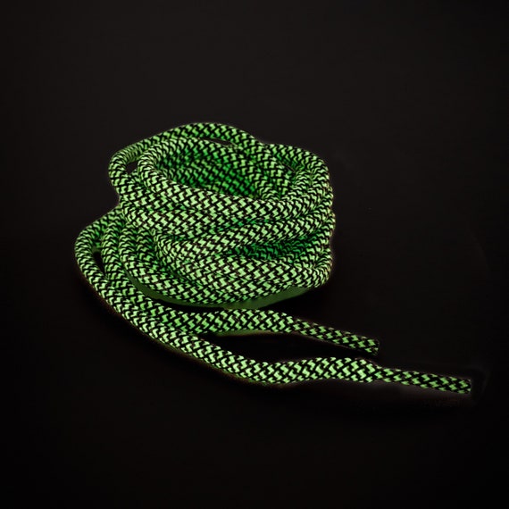 Yeezy Glow in the Dark & 3M Reflective Rope Shoelaces Yeezreel