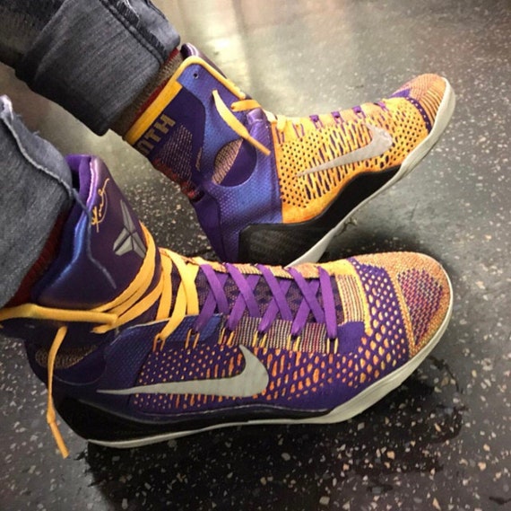 lakers shoelaces